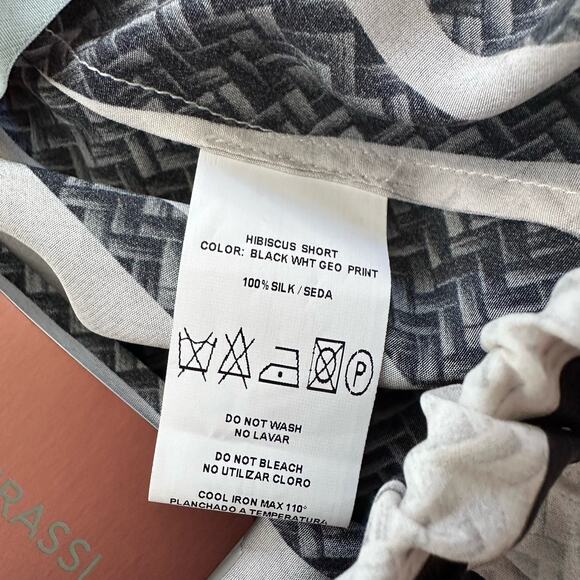 Silvia Tcherassi silk shorts size small NEW - Picture 4 of 5